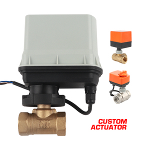 AC110V/220V válvula eléctrica actuador de Control válvula de bola de latón personalizada ODM DN15 DN20 DN25 DN32 válvulas de Control - Product Image 2