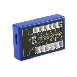 ไฟแฟลช LED อัลตร้า12ชุดระบบโคมไฟสำหรับ1/10 1/8รถ RC ดริฟท์ Tamiya CC01 4WD แกนรถบรรทุก SCX10ของเล่นโมเดล D90 - Product Image 4