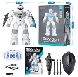 BG1528 Programmierung Rc Robots Toys 2.4G Gesten steuerung Auto-Demo Roboters pielzeug mit leichter Musik und Tanz - Product Image 3