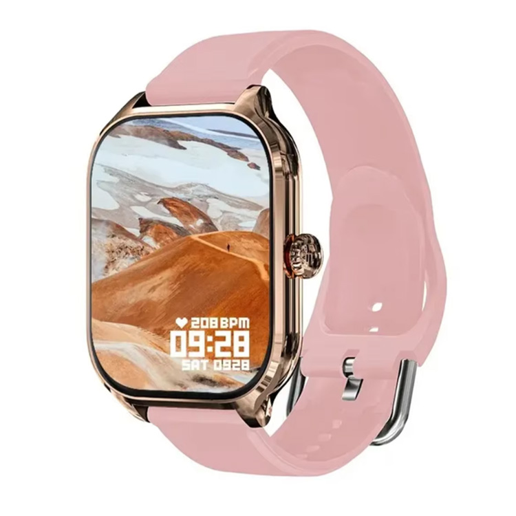 3 Pink -- Silicone Strap