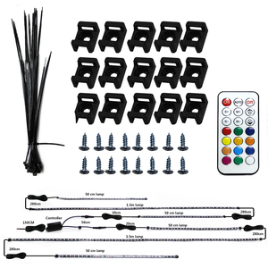 High Quality <strong>LED</strong> Car Underglow Light RGB Dream Color Chasing Strip Light <strong>Kit</strong> <strong>6</strong> PCS Waterproof Exterior Car Light - Product Image 3