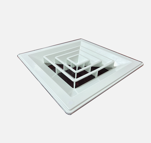 320*320*50mm PVC Entlüftung mit quadratischer Decke Diffusor Klimaanlage Diffusor - Product Image 3