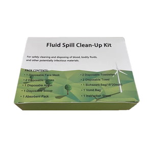 Dökülme kontrolü ve Biohazard koruması için çevre dostu sıvı dökülme kitleri - Product Image 1
