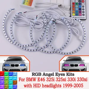 Multi-Color Ultra Bright <strong>RGB</strong> <strong>Led</strong> Angel Eyes Multicolor Ass Telecom <strong>LED</strong> <strong>RGB</strong> for E46 E36 E39 E38 E53