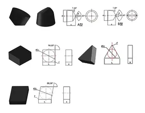 Insertos de torneado triangular Herramientas de corte CNC Insertos de carburo cementado Insertos de torneado DCMT11T304 - Product Image 4