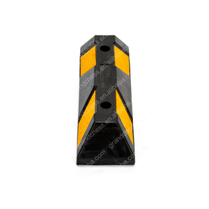Custom <strong>Road</strong> Safety Car Bike Speed Limiter Rubber Parking Lot <strong>Bumpers</strong> Wheel Stopper - Product Image 4