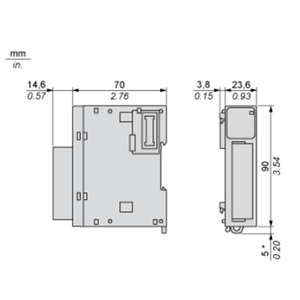 TM3AQ2/TM3DI16/TM3XTRA1リモート送信モジュールPLCモジュールアナログ出力モジュールTM3AQ2/TM3DI16/TM3XTRA1 - Product Image 3