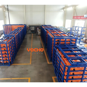 Estante automático para palés de 5 capas, estante de almacén en voladizo eficiente en mano de obra con cajones para almacenamiento de chapa - Product Image 1