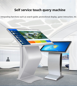 Máquina de consulta Ertical, computadora táctil interactiva todo en uno, máquina de publicidad de aterrizaje, terminal de autoservicio multimedia - Product Image 6