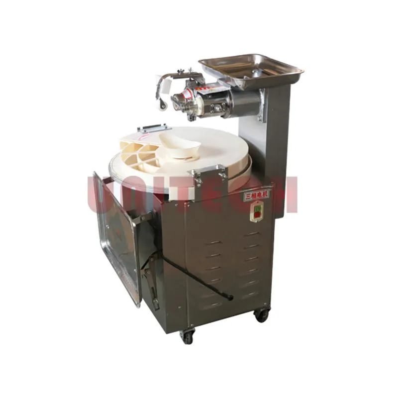 Factory direct sales Bakery used automatic dough divider rounder bread dough ball cutting making machinery