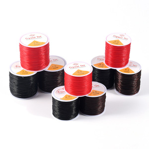 3 uds 100M hilo elástico de seda de pez cilíndrico DIY Cadena de cuentas hilo de cristal colorido joyería cadena accesorios de cuentas - Product Image 1