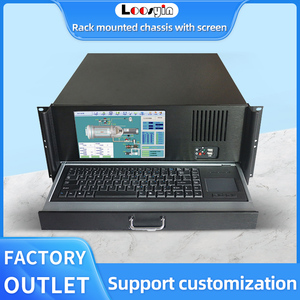 Equipo robusto y soluciones de caja de computadora ATX Placa principal Rackmount Servidor Chasis Gabinete de control industrial