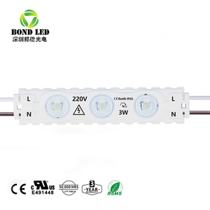 Yüksek gerilim 3W LED modülü AC110V/220V su geçirmez IP67 gerek Ultra ince işaretler için uygun güç kaynağı kullanın. - Product Image 6
