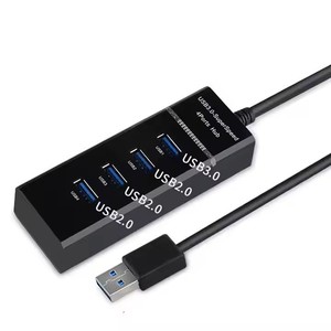 厂家直销4端口USB3.0扩展坞适配器多端口电脑USB充电集线器 - Product Image 5