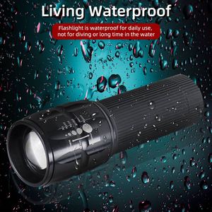 Biểu tượng tùy chỉnh AAA Zoom Led đèn pin cho cắm trại và leo núi Hợp kim nhôm cơ thể thiết yếu ngoài trời sở thích phụ kiện - Product Image 3