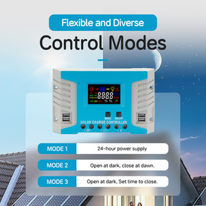 60A 24V WiFi太阳能控制器发光二极管恒流脉宽调制太阳能灯控制器，带液晶显示器ROHS认证 - Product Image 6