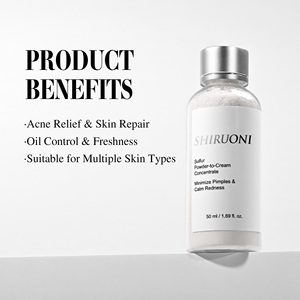 Nhãn hiệu riêng lưu huỳnh Niacinamide bột để kem mụn trứng cá mụn loại bỏ & đỏ làm dịu da mặt sản phẩm chăm sóc - Product Image 2