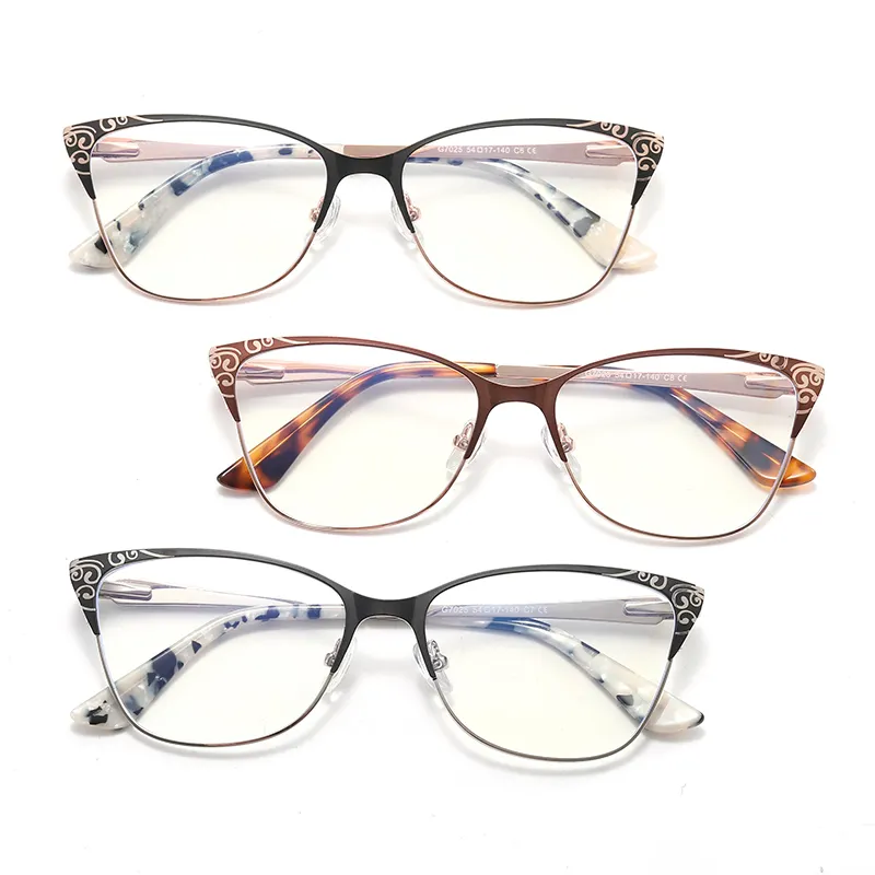 Fast Shipping Trendy Fashion Cat Eye Glasses New Anti-Blue Light Glasses Fashion Spectacle-Frame Glasses for Men and Women