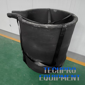 1-5T SIC组成的石墨坩埚耐火型，用于真空熔炼炉中的金属铸造 - Product Image 5