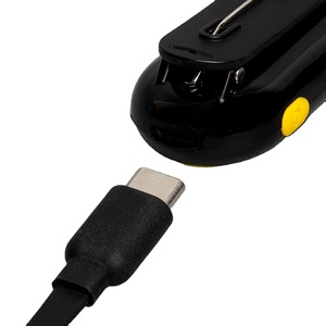 Dispositivi di comunicazione Wireless-0.5W Walkie Talkie, 25 canali, 400-480mhz, 1km Range, nero, 3.7V palmare UHF. Programmazione - Product Image 2