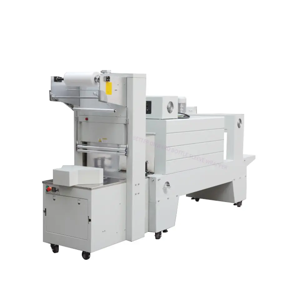 BZJ5038B & BSE5040A Semi-auto Plastic Film Sleeve Sealer and Shrink Packing Machine for Bottle