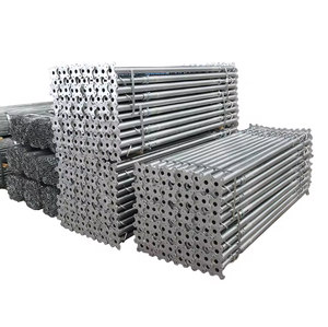 Sistema de apuntalamiento de escalera de acero ajustable de 3m- 5 metros para gato de construcción para andamios accesorios telescópicos de Metal - Product Image 3