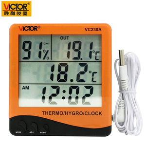 Victory Household <strong>Thermometer</strong> Hygrometer VC230A VC330 ABS Built-in Sensor Temperature <strong>Memory</strong> <strong>Function</strong> Customizable Sensing OEM - Product Image 2