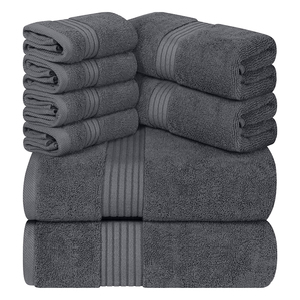 Wholesalers Customized Used Big Size Blue and White Stripe <strong>Towels</strong> Pool Spa Fabric Hotel <strong>Towel</strong> for Beach Cotton <strong>Towel</strong> Set - Product Image 3