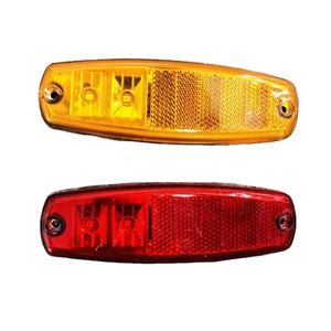 マルコポロバス用10-48vマルチ電圧長方形2 LEDターンシグナルランプ - Product Image 1