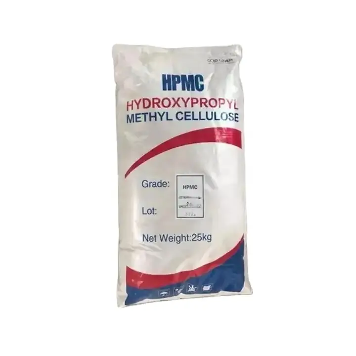 Produits chimiques de qualité construction pas cher prix Hydroxypropyl méthyl Cellulose hpmc 25 kg/sac pour mastic de mortier de ciment