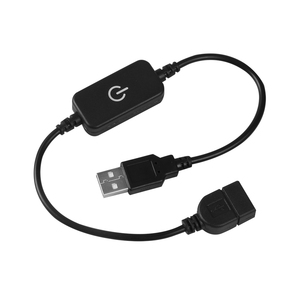 DC5V 6A сенсорный встроенный диммер переключатель USB папа-разъем контроллер переключатель шнур питания разъем для одноцветной светодиодной ленты - Product Image 2