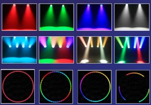 RZ 19 X15W RGBW 4 IN1 <span class=keywords><strong>LED</strong></span>-Punkts teuerung DMX512 <span class=keywords><strong>LED</strong></span>-Streifen ring effekt Wasch zoom Bee Eye Moving Head Light für KTV Party Concert - Product Image 4