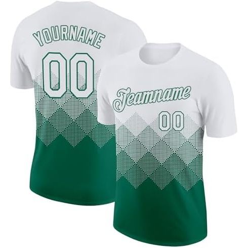 White-kelly Green