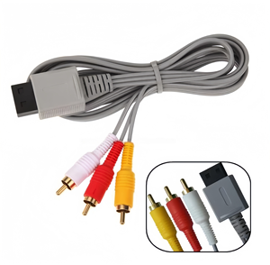 <span class=keywords><strong>AV</strong></span> cáp cho Wii âm thanh video <span class=keywords><strong>AV</strong></span> compositecomponent RCA Dây cáp cho Nintendo cho Wii Game Console - Product Image 2