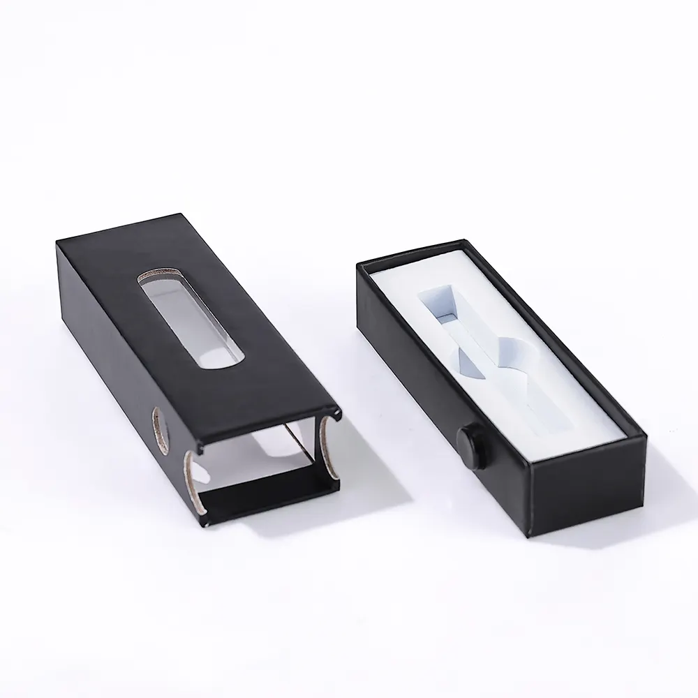 kundendefinierte CR-Button kindersichere kosmetische Kartuschenboxen aus Papier mit Logo verpackung