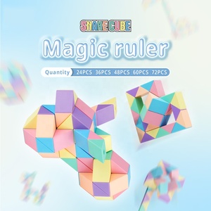 24-70 Segments Magic Rube 3D Puzzle Multi-Color Fidget <strong>Toy</strong> Transformable Cubes Kid Education <strong>Toys</strong> Cubo Magico - Product Image 3