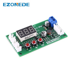 DC12-48VPWMドライバーモジュール12V24V48Vデジタルディスプレイ4線式PWMPCCPUファン温度コントローラースピードガバナーモジュール5A - Product Image 3