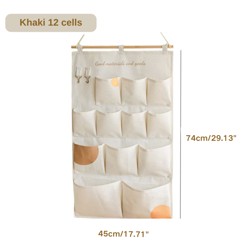 Khaki polka dots 10-cell