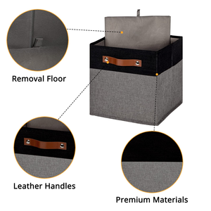 12 X 12 X 12 Inch Fabric <strong>Storage</strong> <strong>Cubes</strong> For Organizing,Collapsible Foldable Linen Canvas Closet <strong>Storage</strong> Bins Fabric <strong>storage</strong> <strong>cubes</strong> - Product Image 4