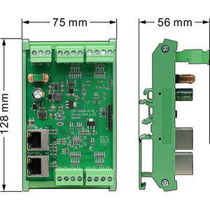 High-Response Analog Input <strong>Output</strong> Module EtherCAT 8 Channel Analog Input <strong>Output</strong> Module