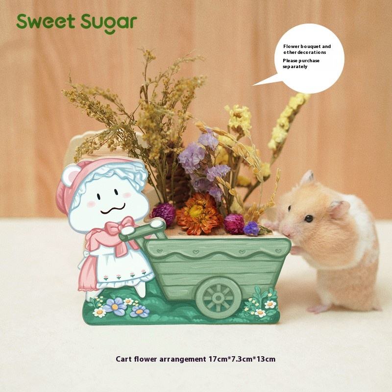 Arrangement de fleurs panier