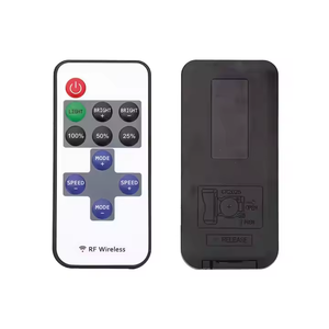 Mini LED Controller monocolore DC 5V 12V 24V 12A Dimmer e 11-Key RF Wireless telecomando per 1CH a tensione costante PWM striscia di luce - Product Image 3