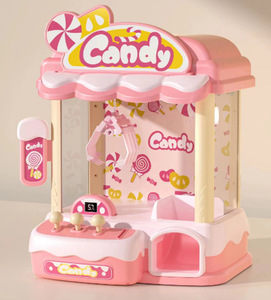 子供の楽しい教育ボードゲームサウンドライト人形つかみ機デュアル電源ミニ人形つかみ機 - Product Image 5