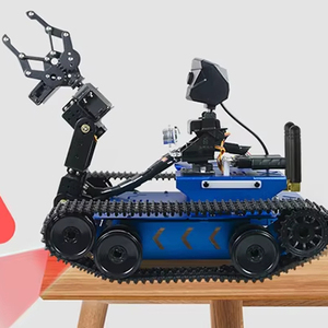 DF-GFS-X Robot intelligente auto programmabile a due ruote ad ultrasuoni per evitare gli ostacoli