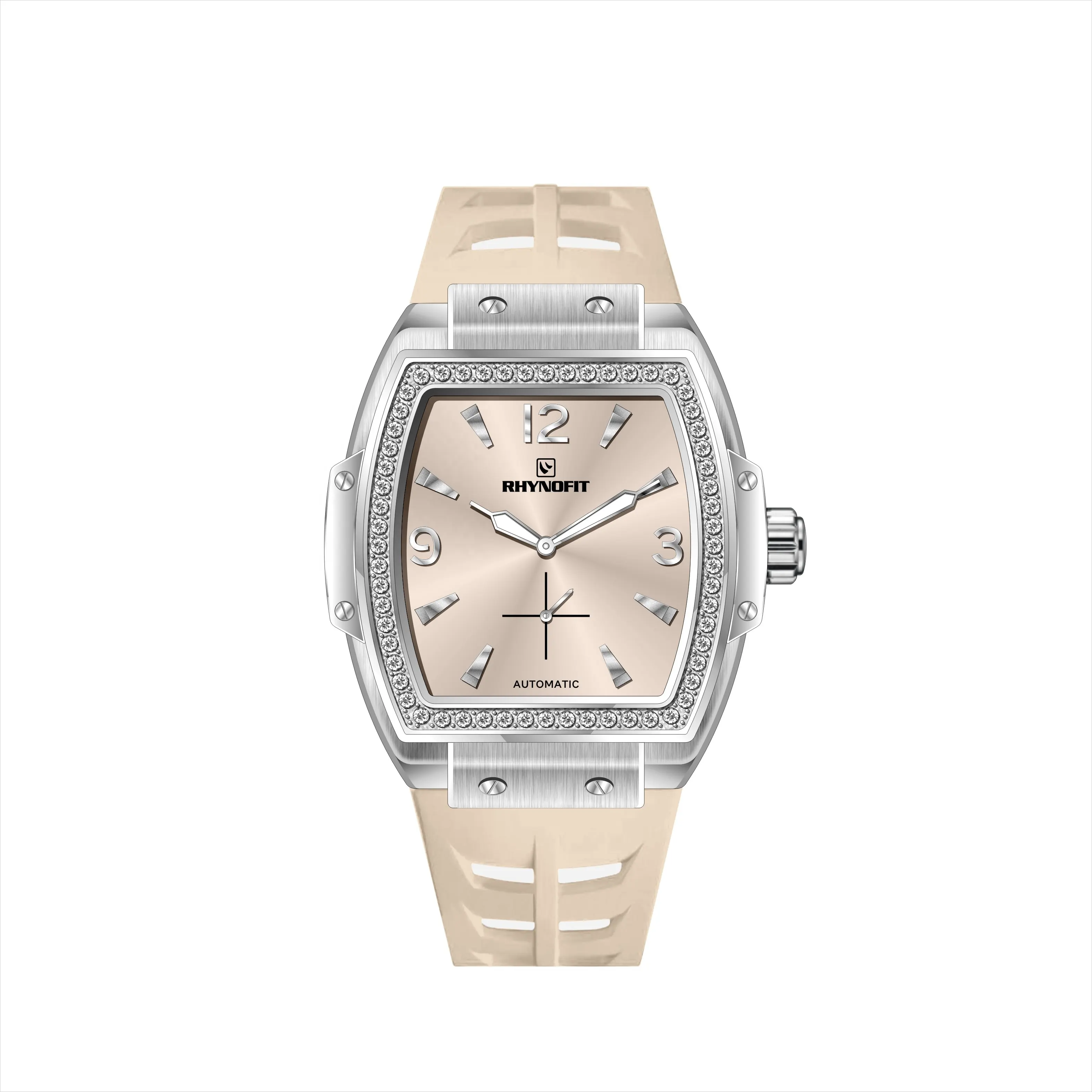 Nouvelle montre mécanique de luxe Miller montres populaires de style Richard avec grand cadran Sun Ray diamant étanche pour homme femme