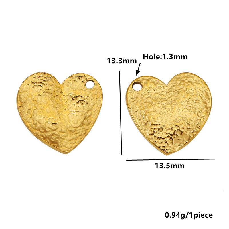 Small heart (13.5*13.3mm) - Gold