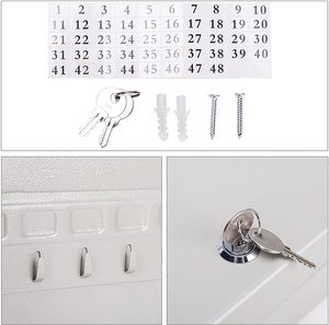 金属钥匙保险箱钥匙柜工具箱48挂钩钥匙储物柜金属密码锁 - Product Image 6