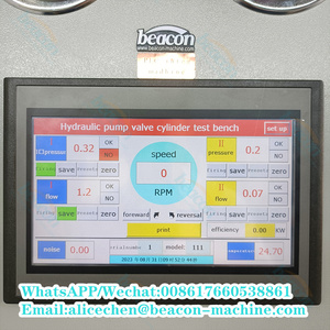 เครื่องทดสอบแบบตั้งโต๊ะเครื่องทดสอบปั๊มไฮดรอลิกวาล์ว HP-A ครบวงจร - Product Image 3