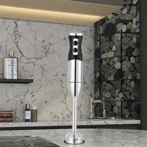 Daldırma el blenderi 4 in 1 300W taşınabilir sopa karıştırıcı paslanmaz çelik bıçaklar çorba yüzlü için - Product Image 4