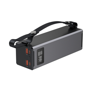 <strong>Portable</strong> 100W Digital Display <strong>Power</strong> Bank 30000mah Fast Charging Station With Four <strong>USB</strong> Outputs Aluminum Case Solar <strong>Power</strong> <strong>Source</strong> - Product Image 5